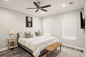 3 dormitorios, tabla de planchar con plancha, wifi y ropa de cama