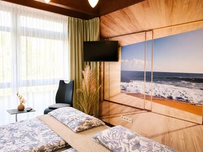 1 Schlafzimmer, kostenloses WLAN, Bettwäsche, Rollstuhlgeeignet