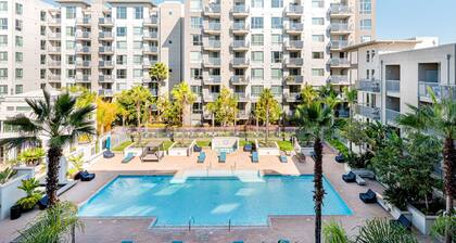 Classic Santa Clara 1BR w/ W/D & Gym, walk to Safeway, by Blueground
