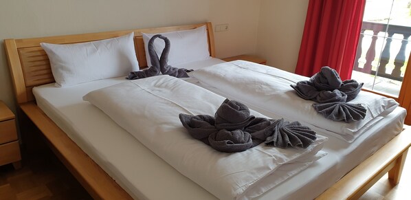 3 quartos, roupa de cama