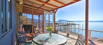 Lakefront Sanctuary w/ Mount Konocti Views
