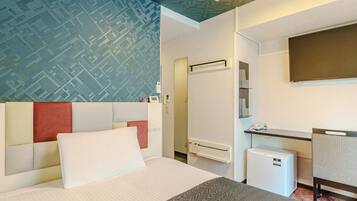 Standard Single Room, Non Smoking | Gebar bulu kapas, meja, Wi-fi percuma, cadar katil