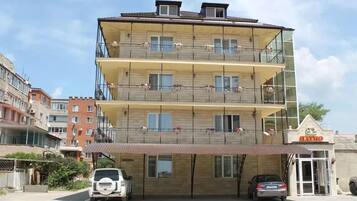 Voorkant van accommodatie