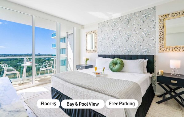 Iron/ironing board, travel crib, WiFi, bed sheets