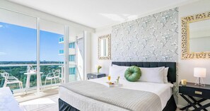 Iron/ironing board, travel crib, WiFi, bed sheets