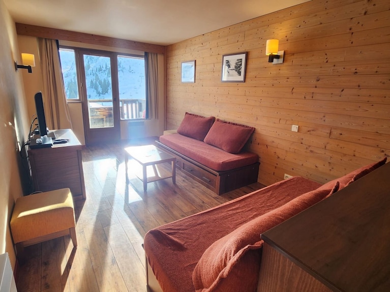 Avoriaz: Spacious 4-room Apartment For 8, Ski Area View, Wifi - Morzine