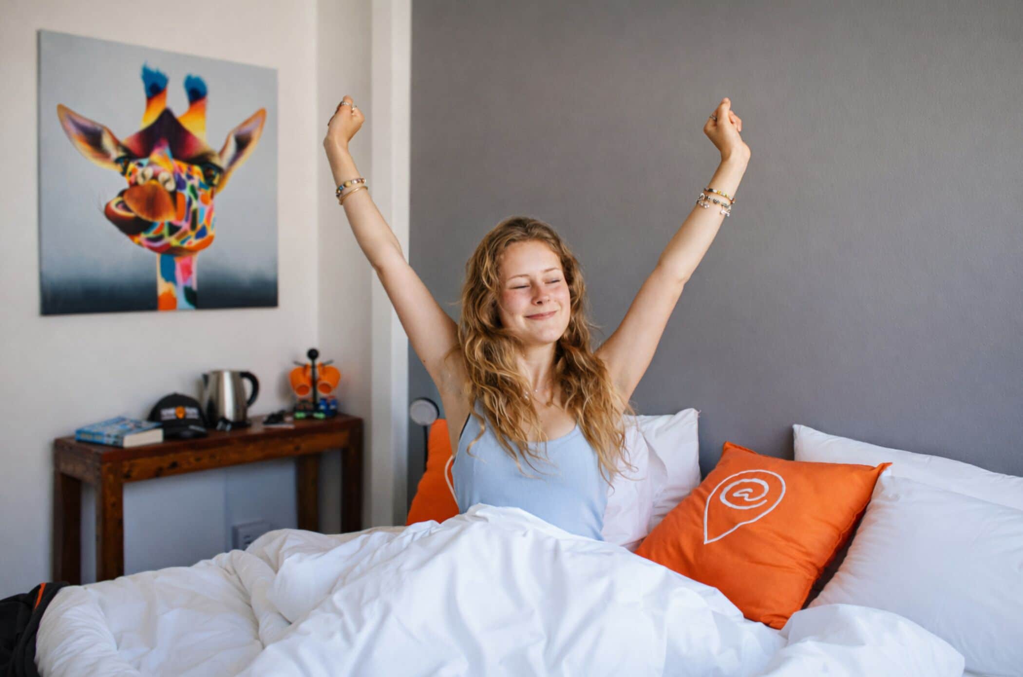 Standard Double Room, Mountain View | Premium bedding, in-room safe, desk, iron/ironing board