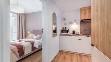 1 Schlafzimmer, Schreibtisch, Bügeleisen/Bügelbrett, WLAN