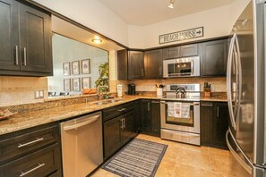 Fridge, microwave, oven, stovetop - Seaside at Anastasia A304 (St Augustine)