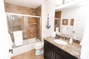 Bathtub, hair dryer, towels - Seaside at Anastasia A304- Luxury Penthouse at the Beach! (St Augustine)