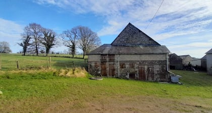 Charming cottage with astonishing view on countryside