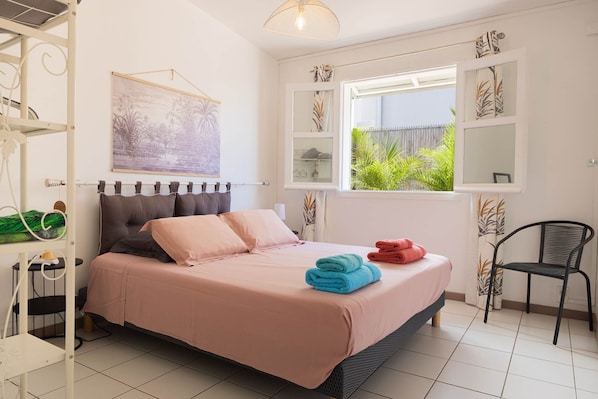 1 bedroom, iron/ironing board, free WiFi, bed sheets