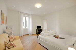 1 Schlafzimmer, kostenloses WLAN, Bettwäsche