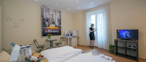 1 habitación, wifi gratis y ropa de cama