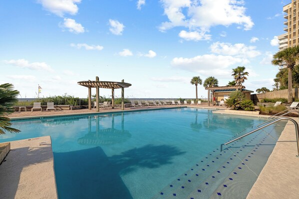 Una piscina techada