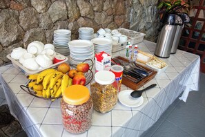 Frokostbuffé er inkludert hver dag