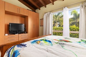 2 bedrooms, in-room safe, iron/ironing board, travel crib