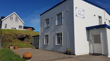 Overnatningsstedets facade