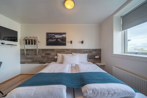 Standard Double or Twin Room, 2 Single Beds | View from room - Guesthouse Mikael (Höfn)