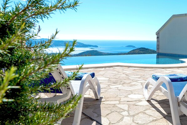 Außenpool, beheizter Pool