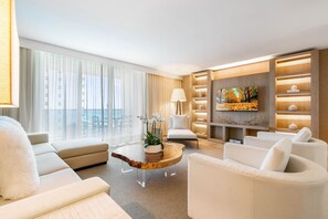 Smart-tv, videospelletjes, een dvd-speler en tafelvoetbal