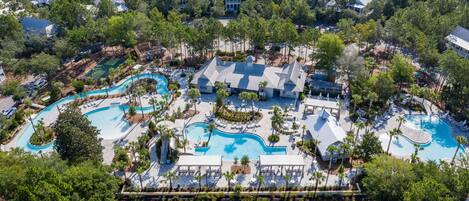 Una piscina climatizada