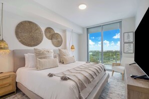 1 bedroom, iron/ironing board, travel crib, WiFi