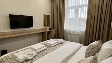 Premium bedding, memory-foam beds, minibar, individually decorated