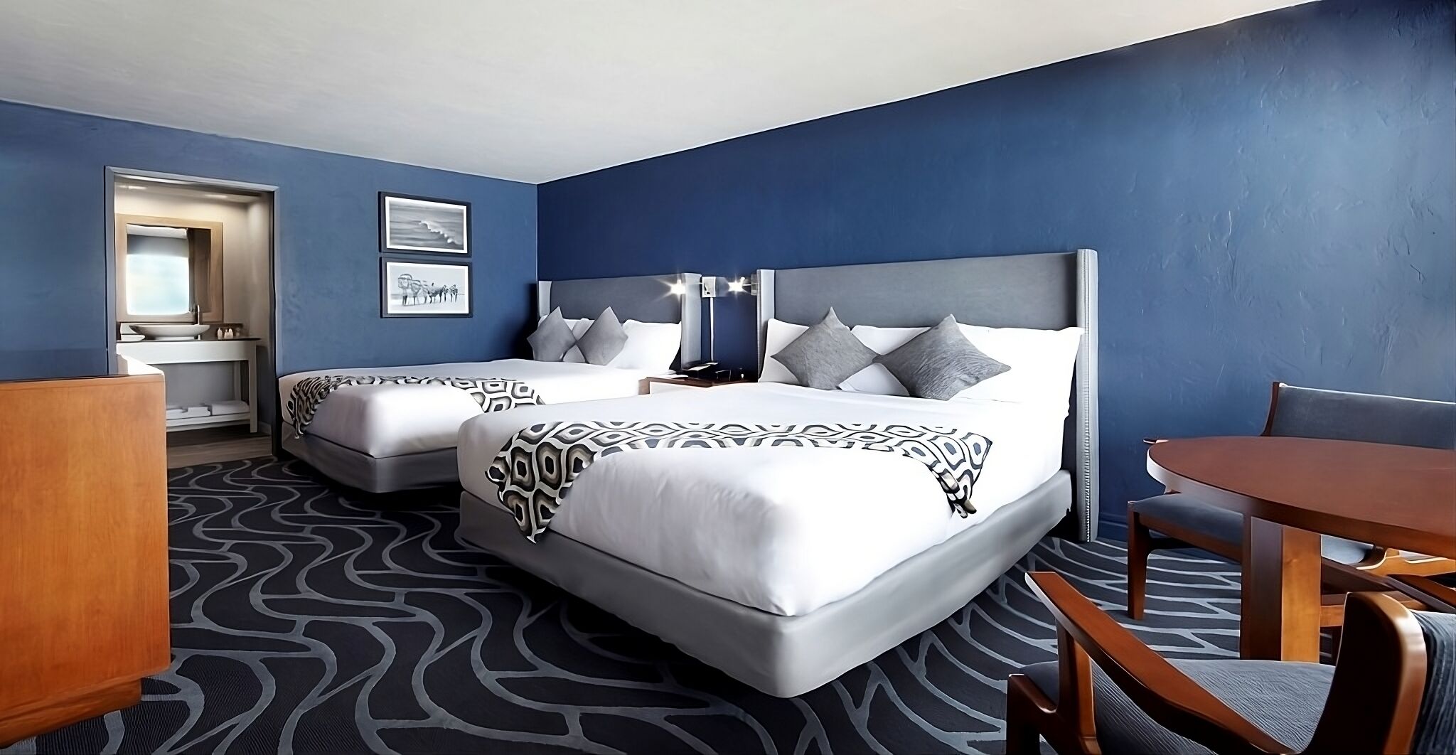 Four Inland View Two Queen Rooms at Monterey Tides