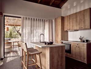 Honeymoon Villa | Premium bedding, in-room safe, iron/ironing board, free WiFi