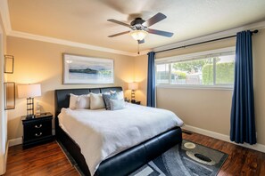 4 habitaciones, escritorio, cuna de viaje y wifi 