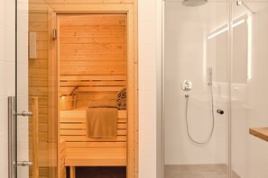 Shower, hair dryer - Alm Lodge A13 - Tauplitz Lodges (Tauplitz)