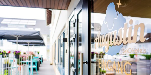 Façade de l’hébergement