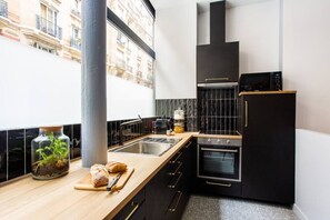 Fridge, microwave, oven, dishwasher - Appart indépendant, 2chambres!Parc des expositions (Paris)