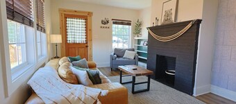 Urban Cabin-Themed Duplex ⫸ Walk to Happy Holler