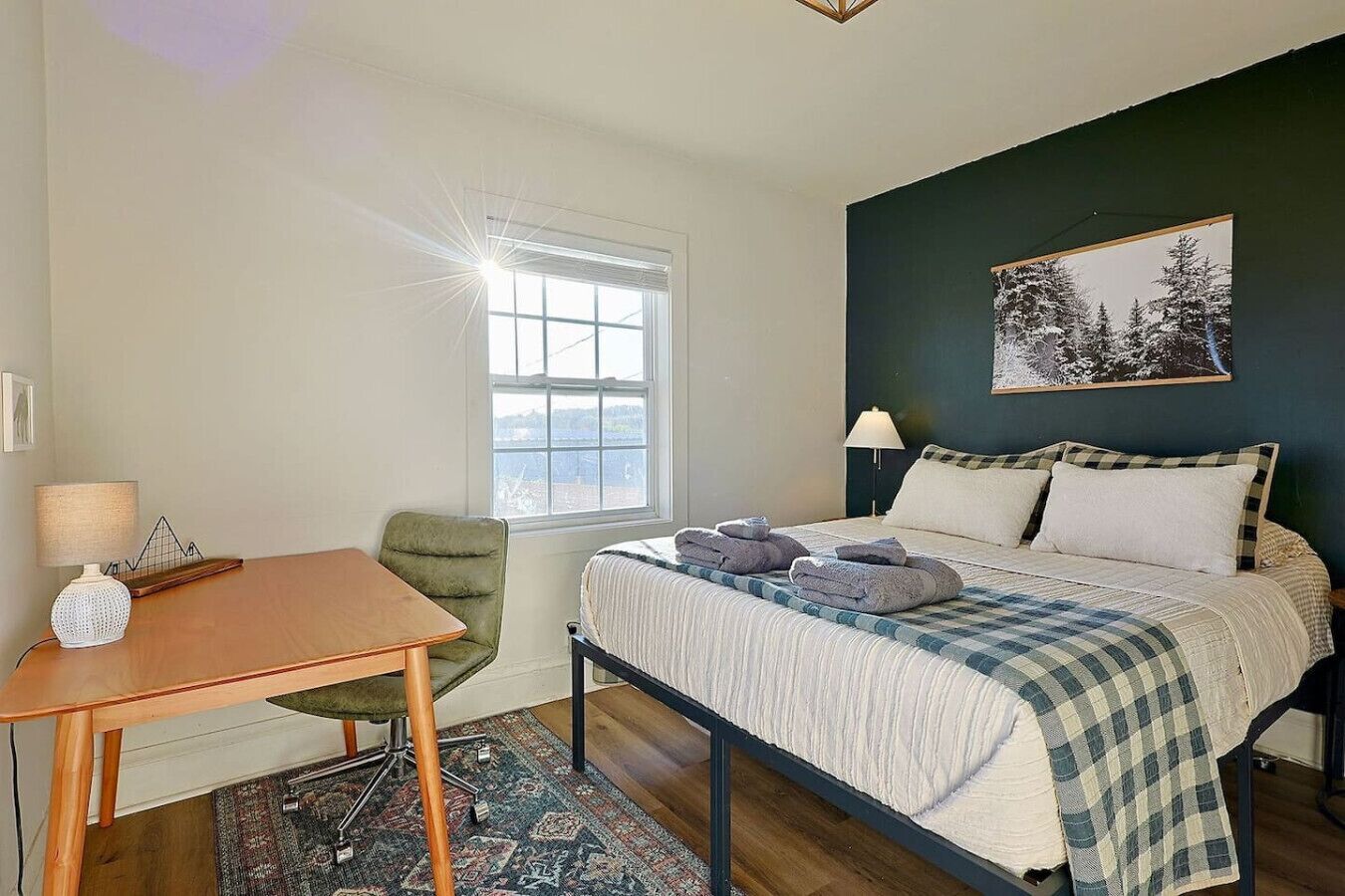 1 Schlafzimmer, Schreibtisch, Bügeleisen/Bügelbrett, WLAN