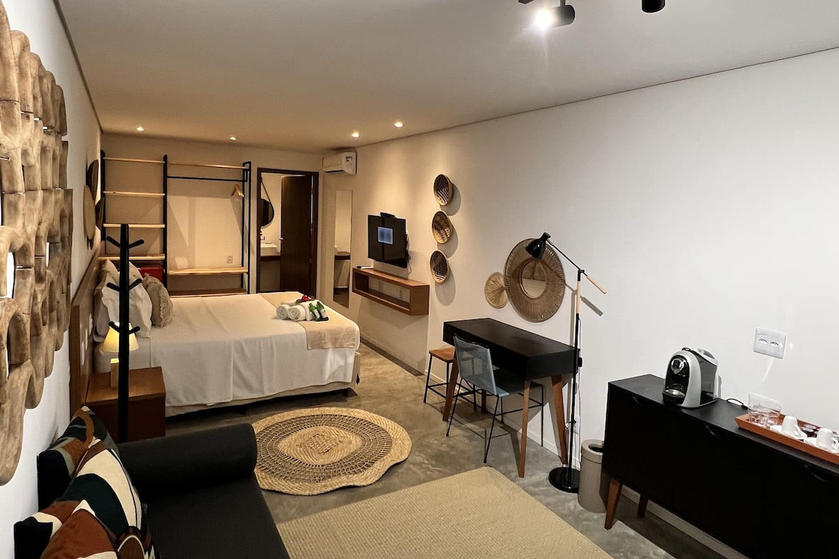 家庭客房, 1 間臥室, 花園景 | 1 間睡房、高級寢具、特厚豪華床墊、迷你吧