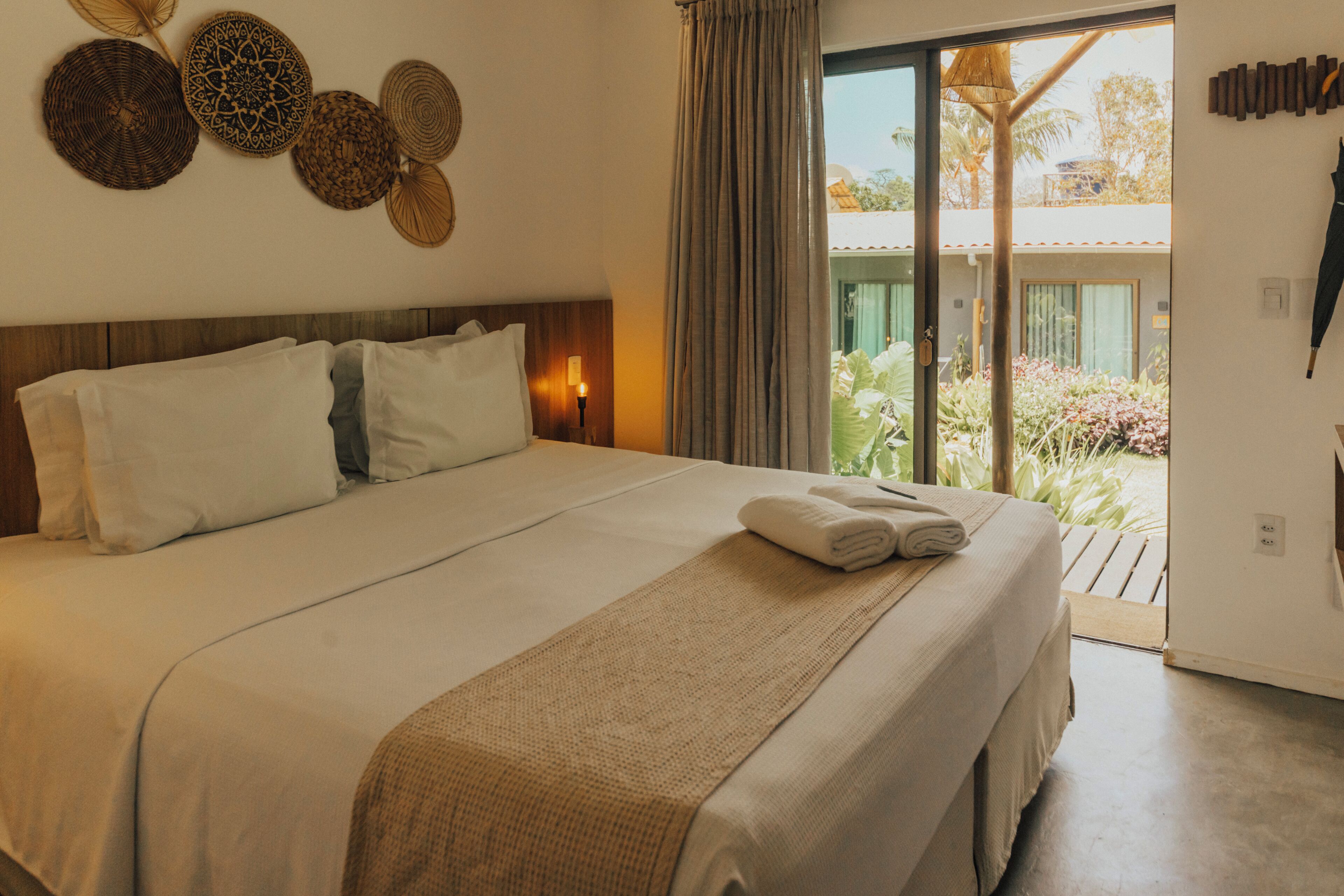 Chambre économique double | Literie de qualité, lit avec matelas à plateau-coussin, minibar