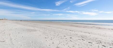 Aan het strand