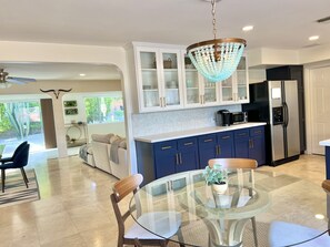 Interior - Boho-chic, Salt water, Poolside Firepit, Al-fresco dining (Palm Springs)