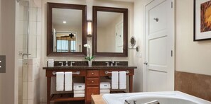Combined shower/bathtub - Westin Desert Villas - Full Resort Access (Palm Desert)