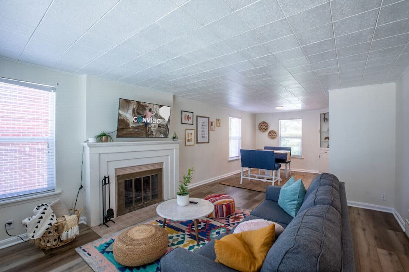 智能電視、壁爐