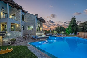 Villa | 6 bedrooms - Dreamcatcher Villa Outdoor Indoor Pool hot tub (Rethymno)