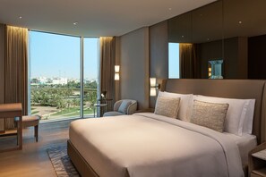 Suite, 1 King Bed, City View (Gate) | Minibar, in-room safe, desk, laptop workspace - The St. Regis Kuwait (Kuwait City)
