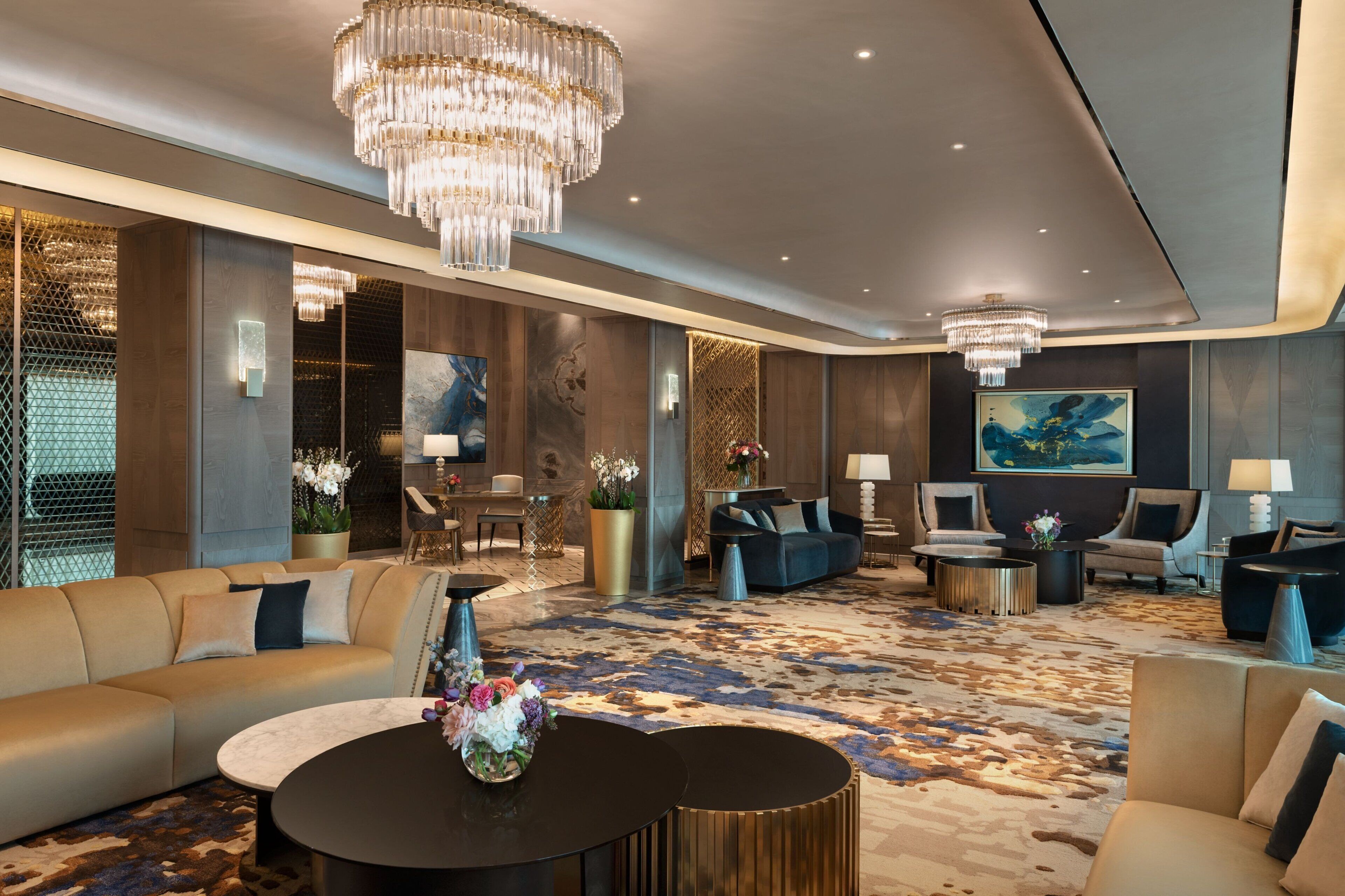 Suite, 1 Tempat Tidur King, pemandangan laut (Amiri) | Resepsionis