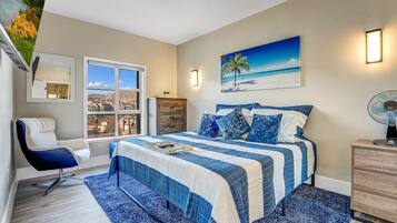 2 bedrooms, desk, iron/ironing board, free WiFi