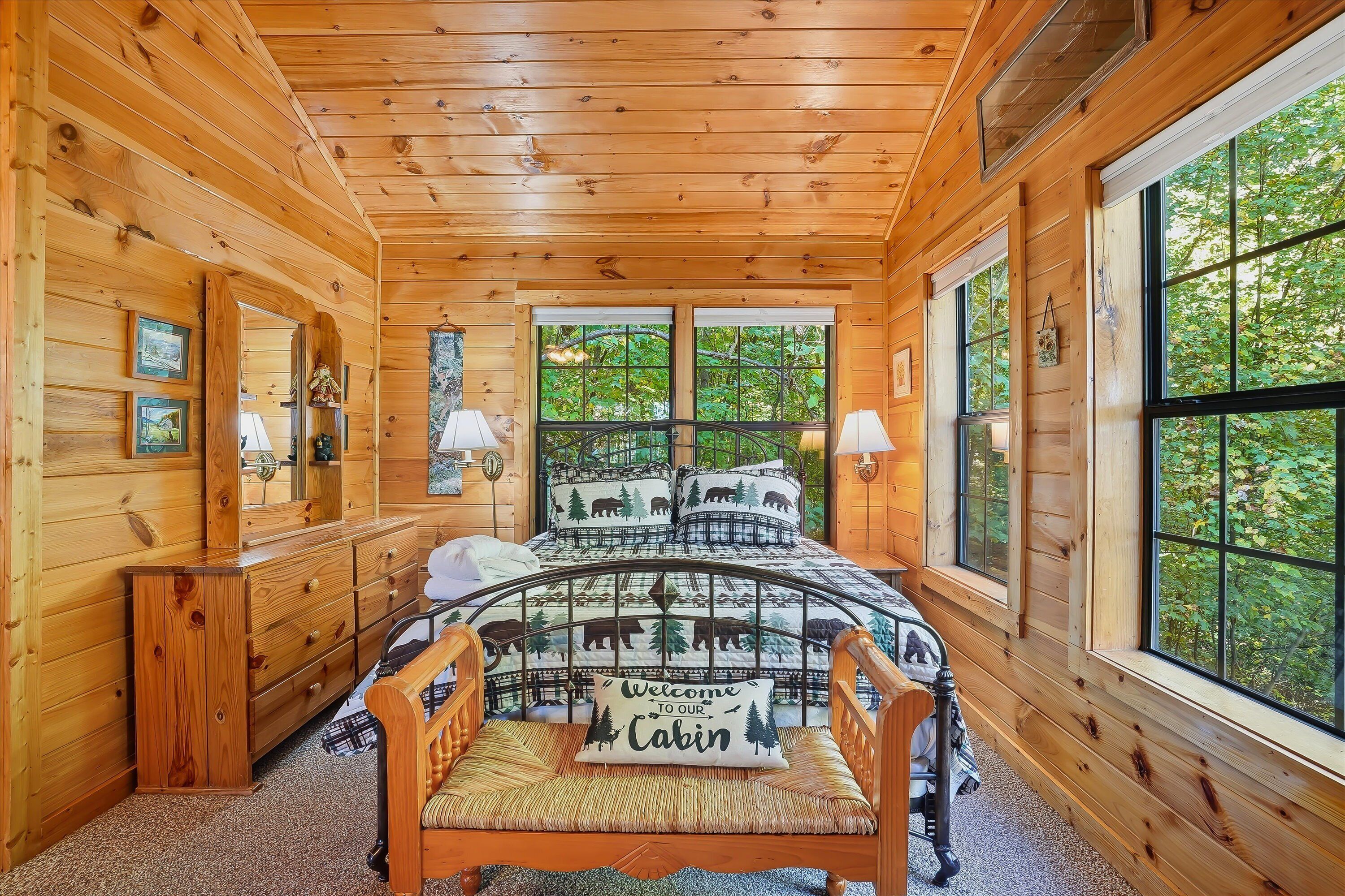 1 slaapkamer, een bureau, een strijkplank/strijkijzer, gratis wifi