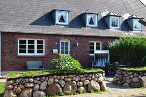 Outdoor dining - North Sea, 70sqm for up to 3 people - Haus am Südende (Sylt)