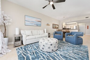 Smart-TV og stereoanlegg