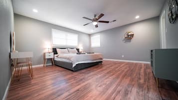 4 habitaciones, tabla de planchar con plancha y wifi gratis